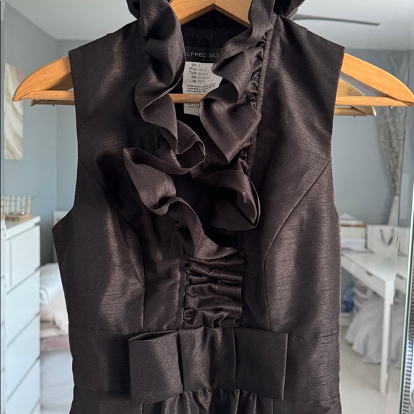 ALFRED SUNG Black Maxi Dress - Picture 2 of 7
